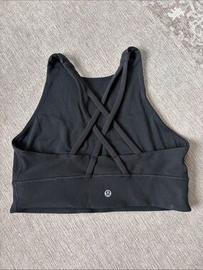 lululemon athletica Black Strappy Sports Bra